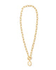Kendra Scott- Daphne Convertible Gold Link and Chain Necklace in Ivory