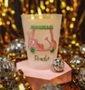 Frosted Party Cup - Set 10 - Pink Golf Cart Masters - Findlay Rowe Designs