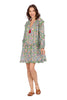 Mud Pie - Dress - Floral Shawna Tunic - Green - Findlay Rowe Designs