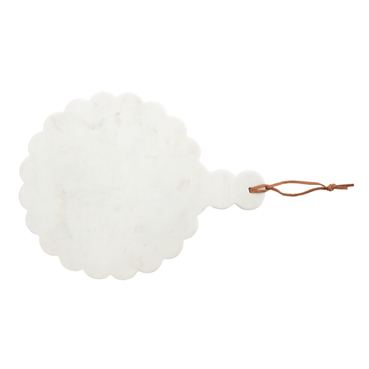 Mud Pie - Scalloped Marble Board - Findlay Rowe Designs