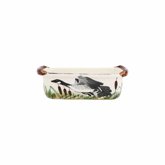 Vietri - Wildlife Loaf Pan - Goose - Findlay Rowe Designs