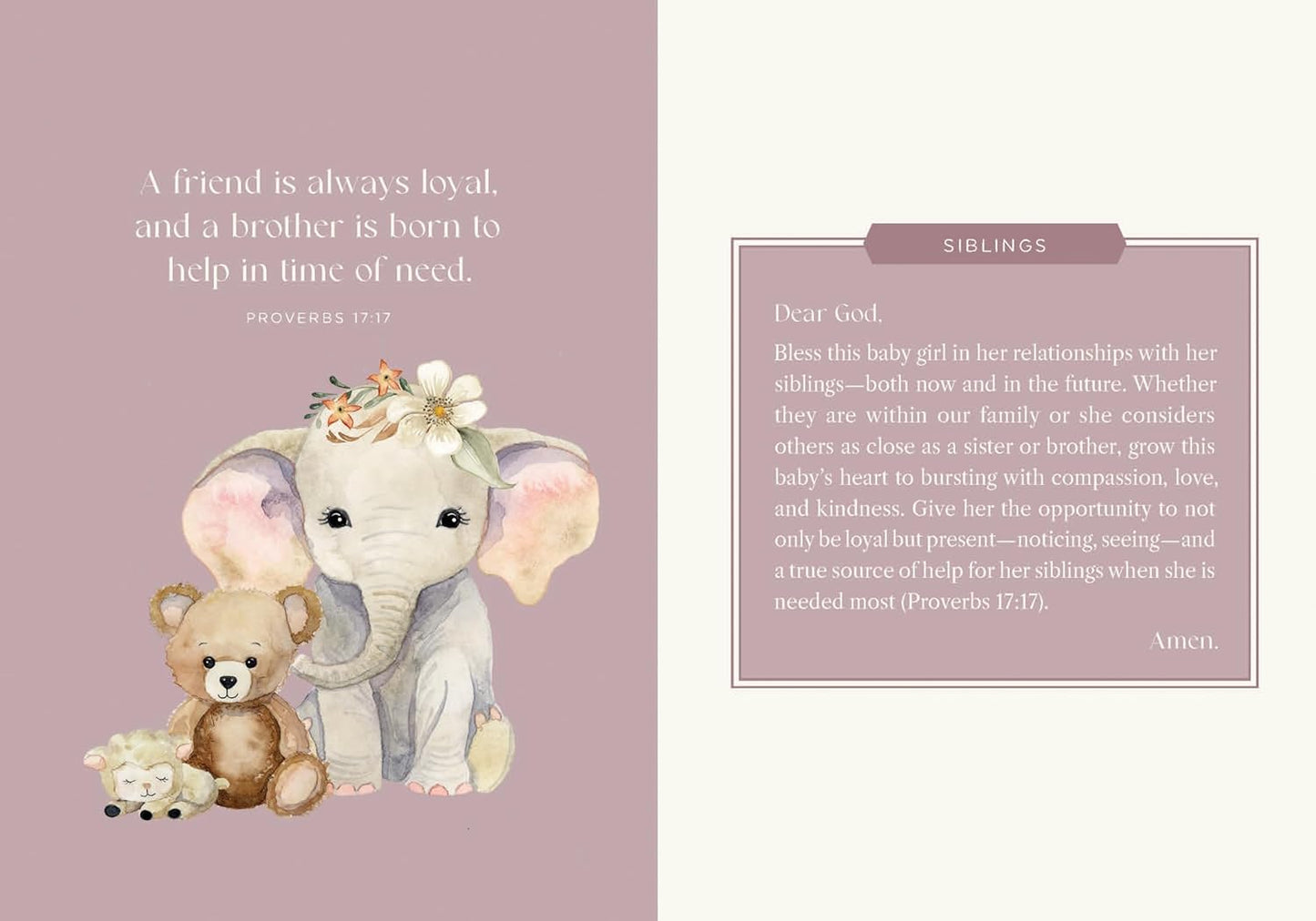 Prayers for My Baby Girl - Findlay Rowe Designs