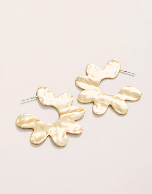 Spartina 449 - Earrings - Kai Flower Hoop - Findlay Rowe Designs