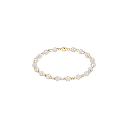 Enewton - Extends - Purpose Gemstone 4mm Bracelet - Mother Of Pearl - Findlay Rowe Designs