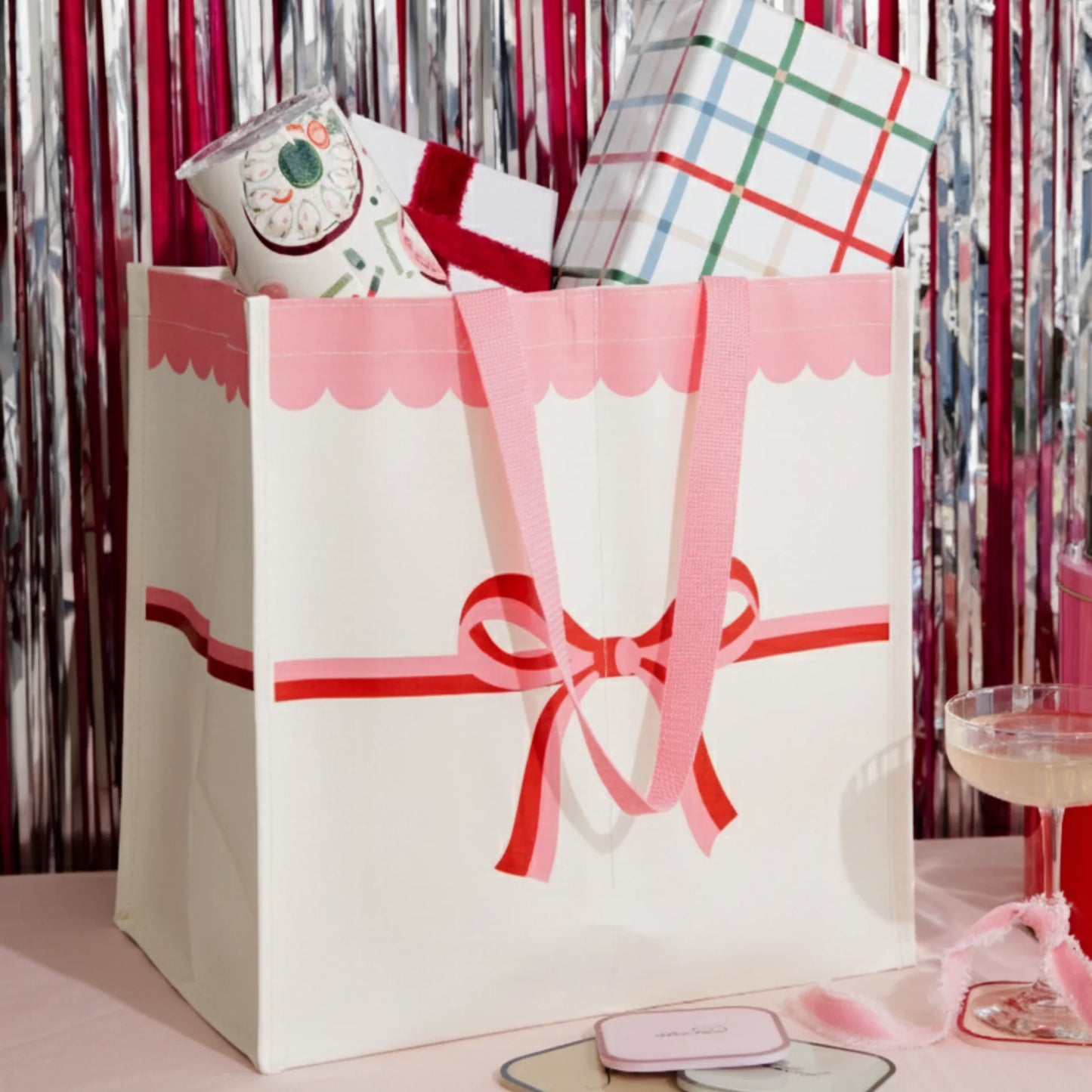 Kate Spade - Grocery Tote - Candy Bow - Findlay Rowe Designs