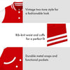 Creative Knitwear - Baby -  Varsity Jacket Lightweight - UGA Power G - Red - Findlay Rowe Designs