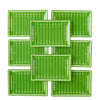 Paper Plate - Football Field - 8count