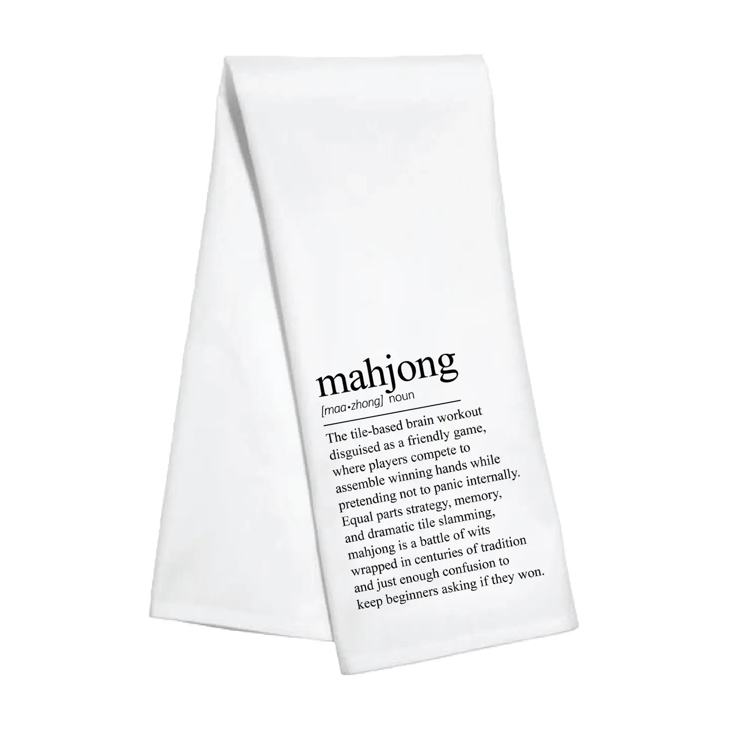 Towel - Mahjong Definition - Findlay Rowe Designs