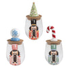 Mudpie - Wine Glass & Stopper Sets - Nutcracker - Findlay Rowe Designs