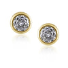 Sahira - Earrings - Alaina Bezel Studs - Findlay Rowe Designs
