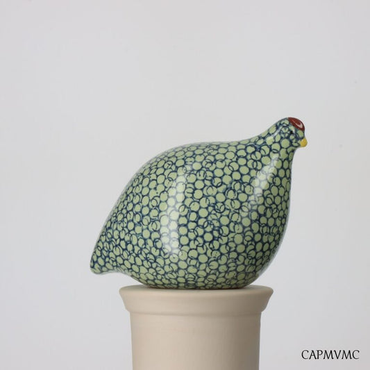 Quail - Small -  Green Speckled Cobalt - Findlay Rowe Designs