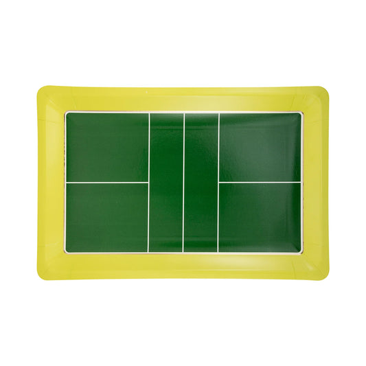 Paper Plate - Pickleball Court