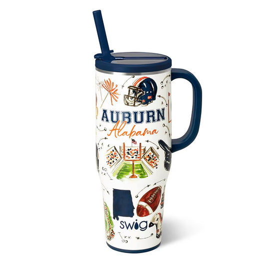 Swig - Mega Mug 40oz - Tailgates in Auburn