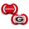 Baby - Pacifiers - Georgia Bulldogs - set of 2