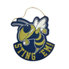 Valiant - Collegiate Mascot Door Hanger - Wood - Findlay Rowe Designs