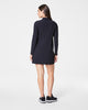 Spanx - Dress - Spanxshape Rib Long Sleeve Zip Front - Black