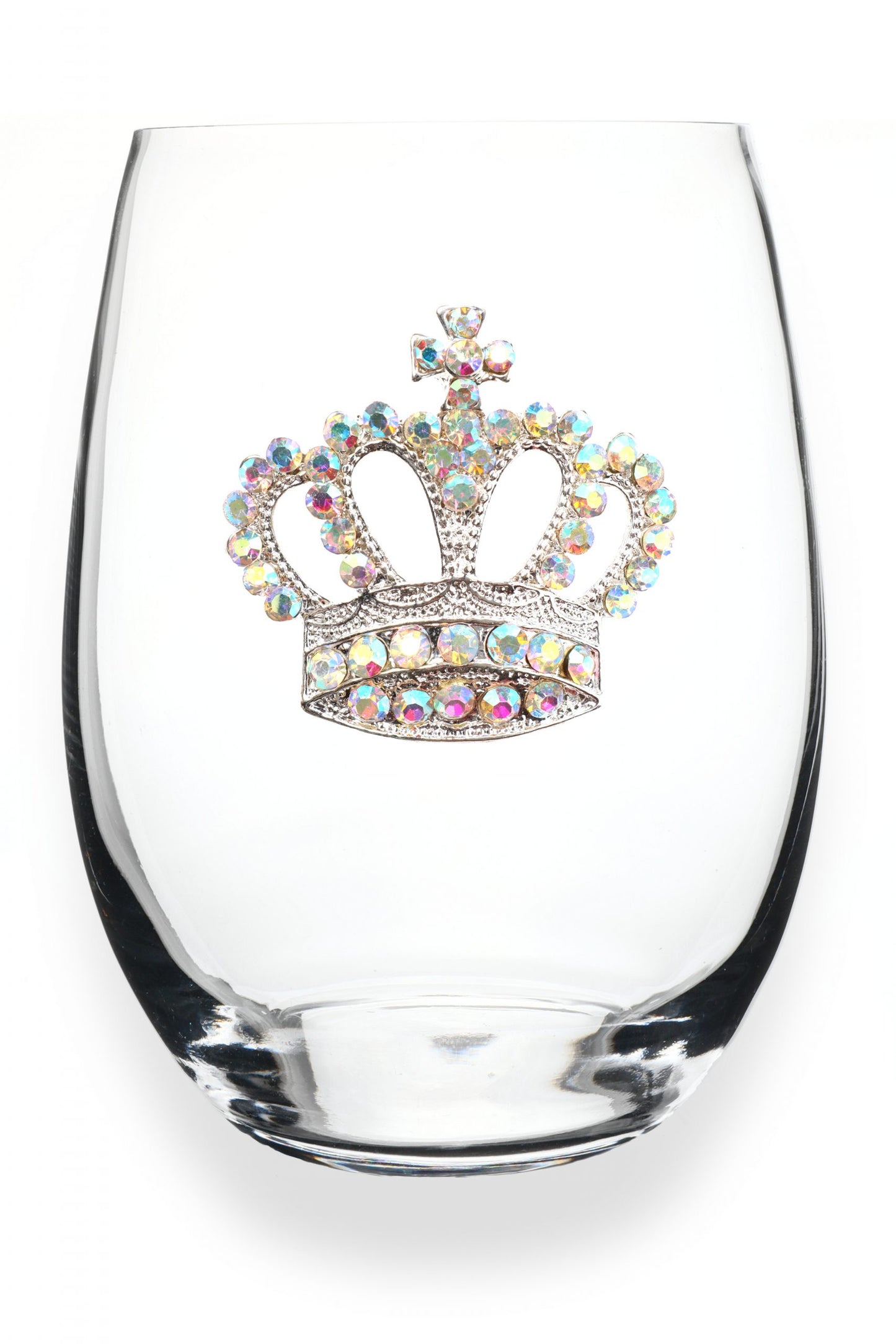 Queens Jewels - Stemless Wine - Jeweled - Findlay Rowe Designs
