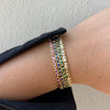 Sahira - Bracelet - Bezel Tennis - Sapphire 6.5in