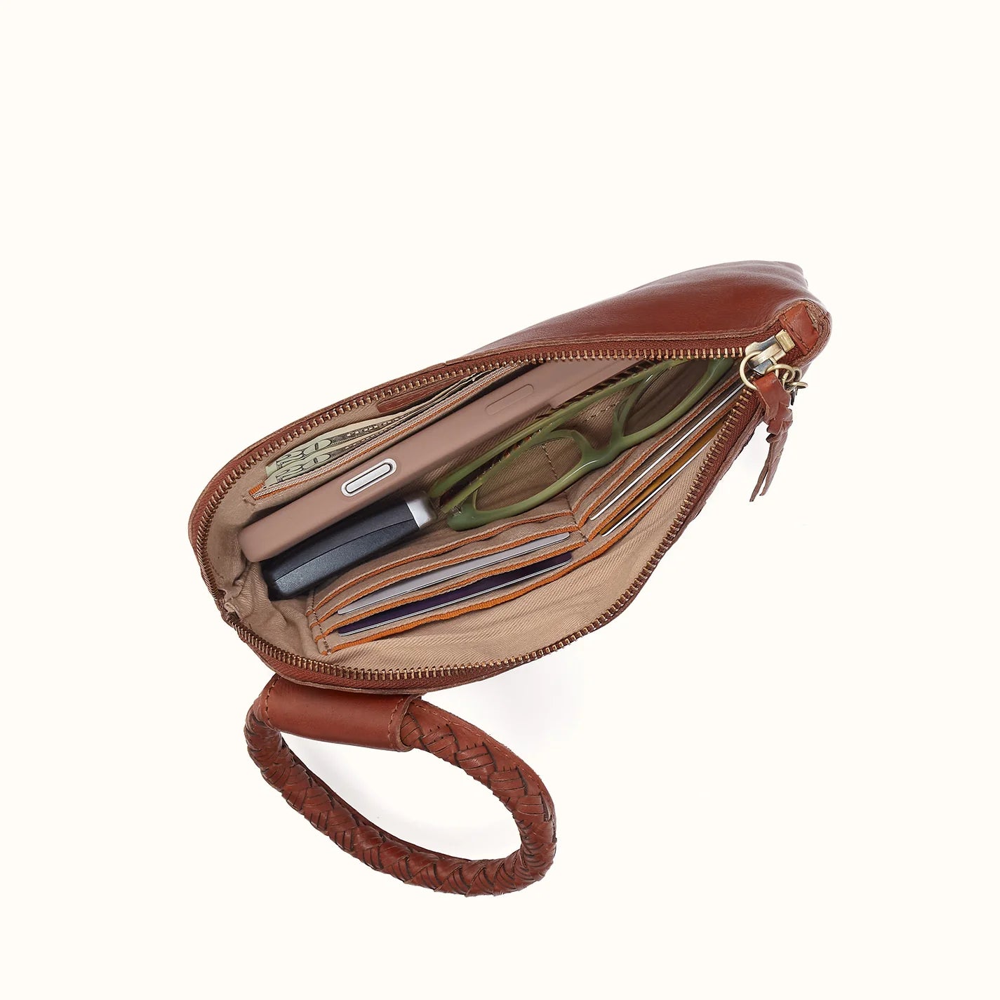 HOBO - Sable Wristlet - Kindling Brown