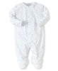 Kissy Kissy - Zip Footie - Ele Fun - Blue - Findlay Rowe Designs
