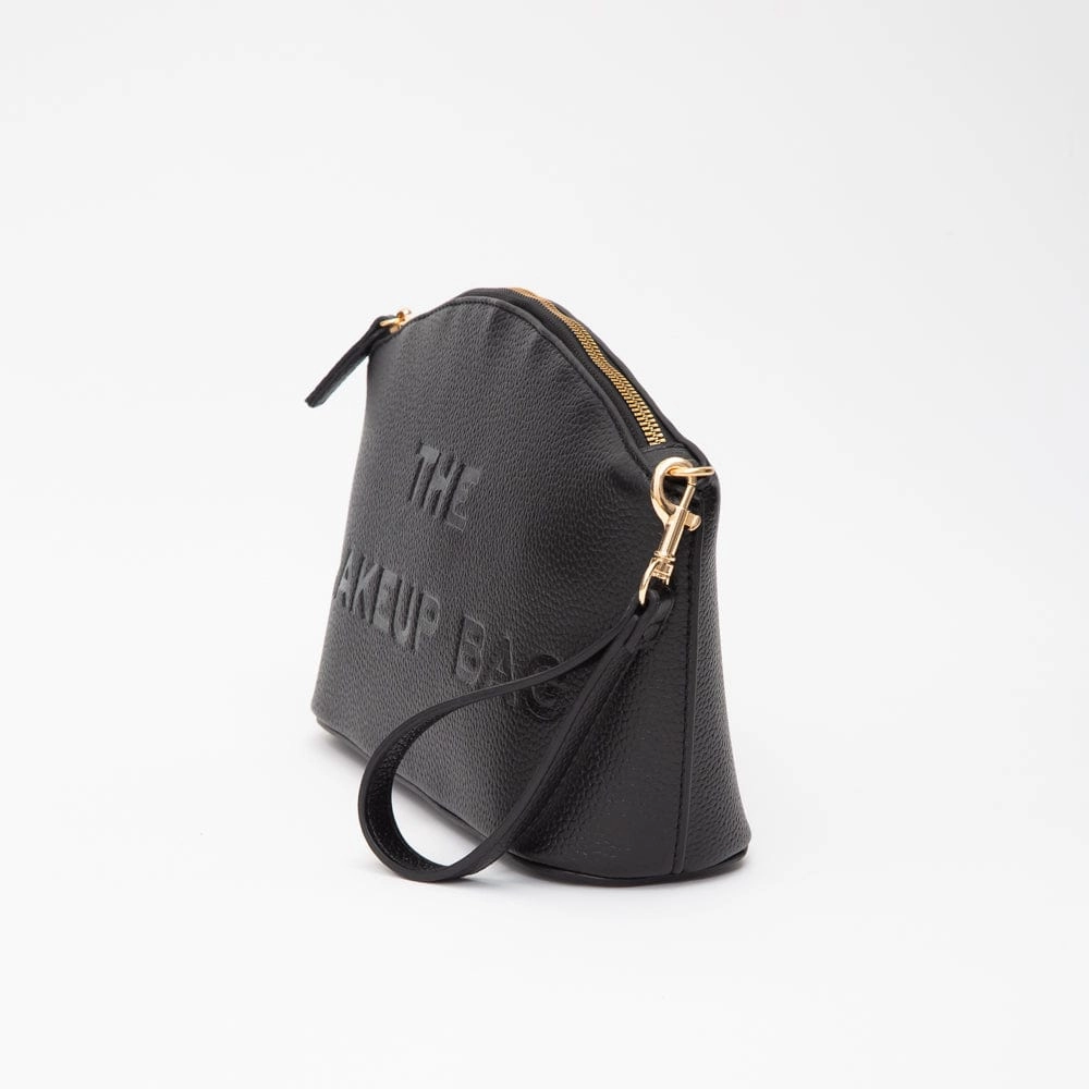 Queens Designs - Cosmetic Pouch - Embossed Vegan Leather - Findlay Rowe Designs