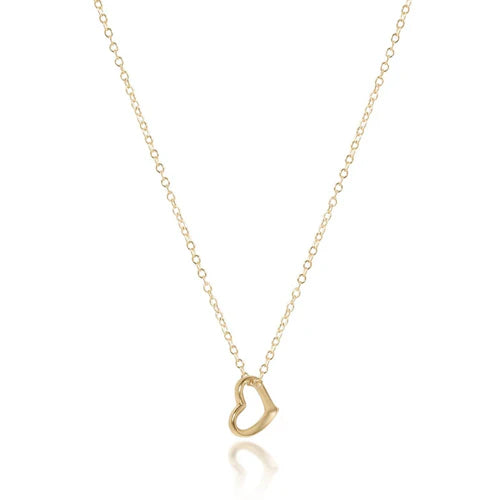 Enewton - Egirl - Necklace - 14in Gold Love Small Gold Charm - Findlay Rowe Designs