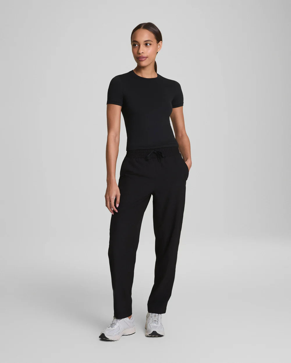 Spanx - Barenaked Bicep Tee - Black - Findlay Rowe Designs