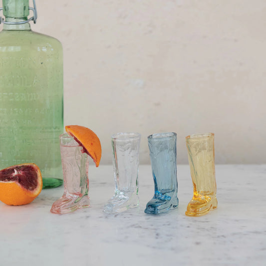 Mini Vase or Shot Glass - Cowboy Boot - Assorted - Findlay Rowe Designs