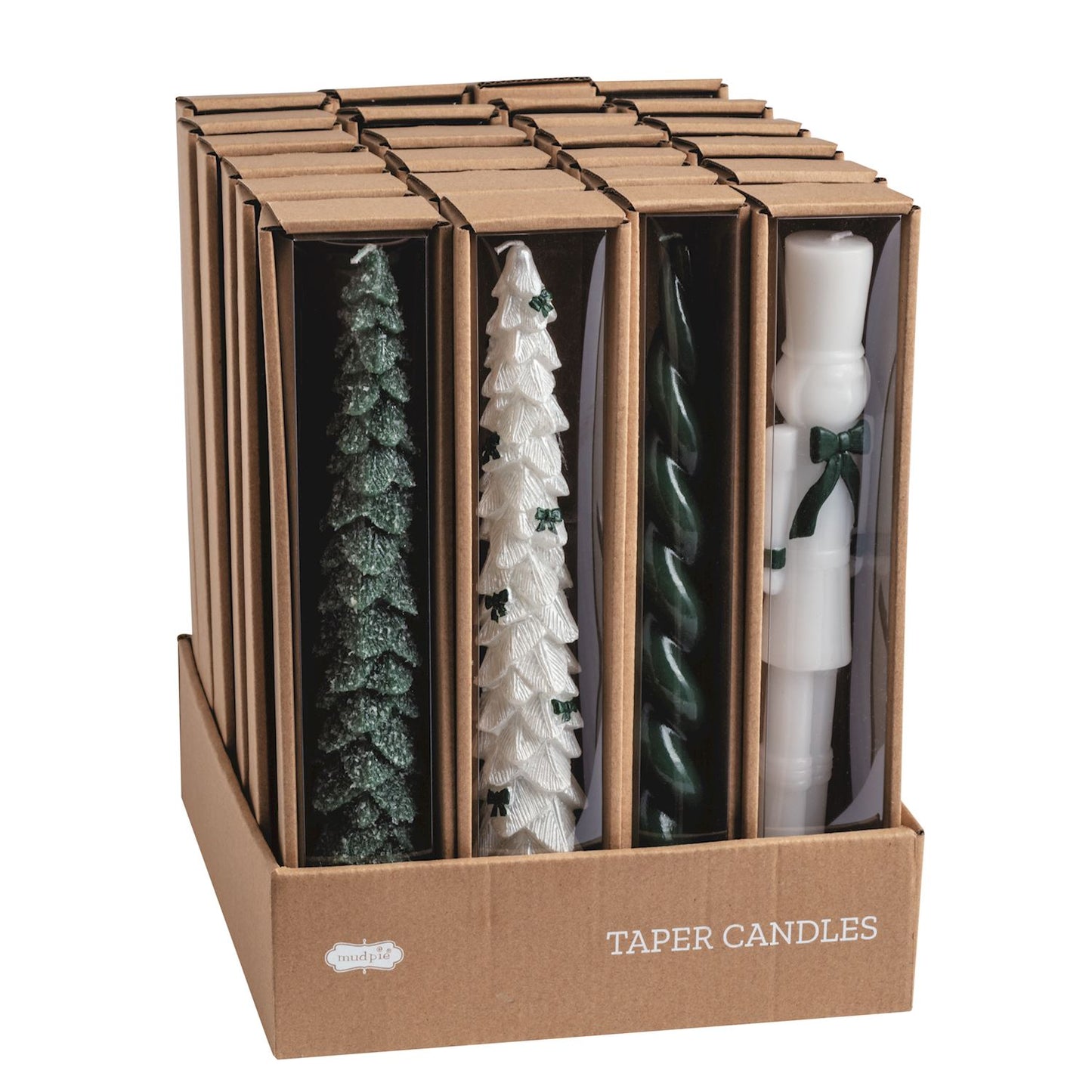 Mud Pie - Taper Candle - Figural Christmas - Findlay Rowe Designs