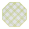 Caspari - Placemat - Bamboo Screen - Moss Green - Findlay Rowe Designs