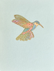 CASPARI- HUMMINGBIRD FOIL ENCLOSURES 4PK - Findlay Rowe Designs