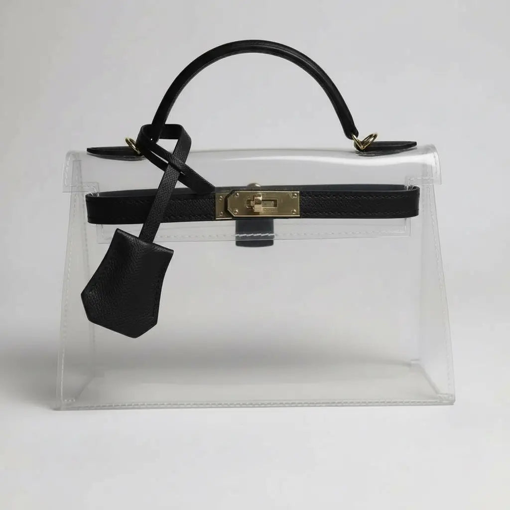 Gameday Luxe - Mini Andrea Clear Bag - Findlay Rowe Designs