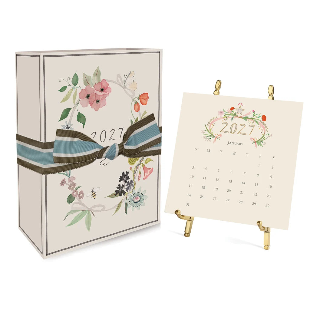 Karen Adams - 2027 Classic Calendar - Gold Easel