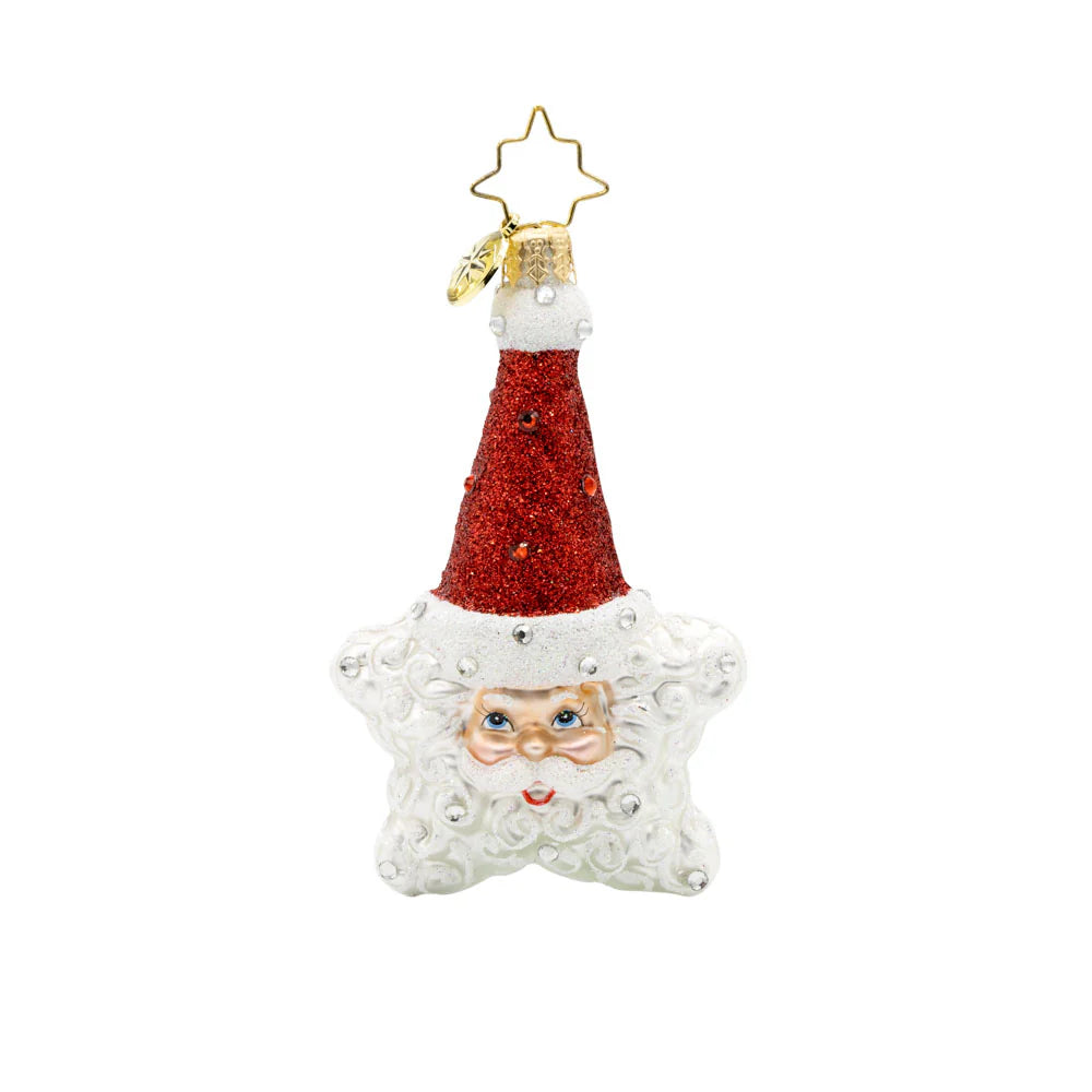 Christopher Radko - Ornament - Santa's Star Power Gem