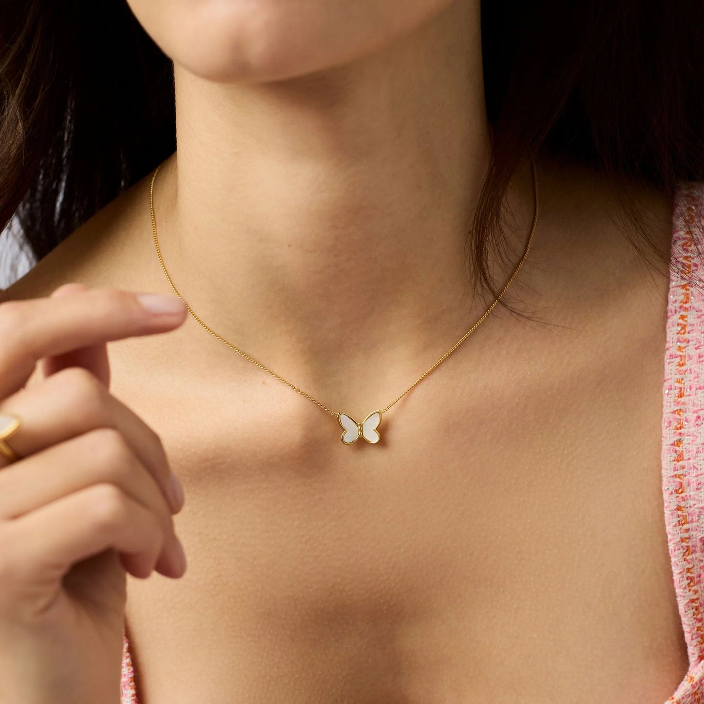 Julie Vos - Necklace - Papillon Delicate - Findlay Rowe Designs