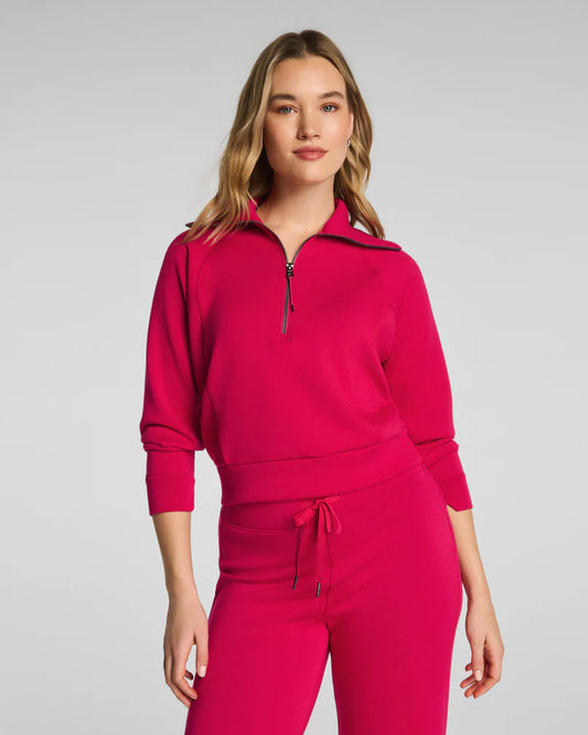 Spanx - Half Zip - AirEssentials - Fuchsia - Findlay Rowe Designs