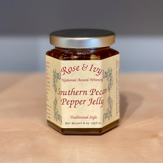 Captain Rodney's - Southern Pecan Pepper Jelly - 8 oz - Findlay Rowe Designs