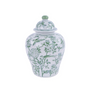 Ginger Jar - 10.75in - Green White - Findlay Rowe Designs