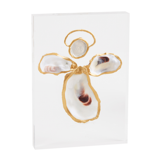 Mud Pie - Oyster Acrylic Plaque - Findlay Rowe Designs