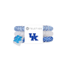Teleties - Spiral Hair Ties - Kentucky Go Big Blue! - Small - Findlay Rowe Designs