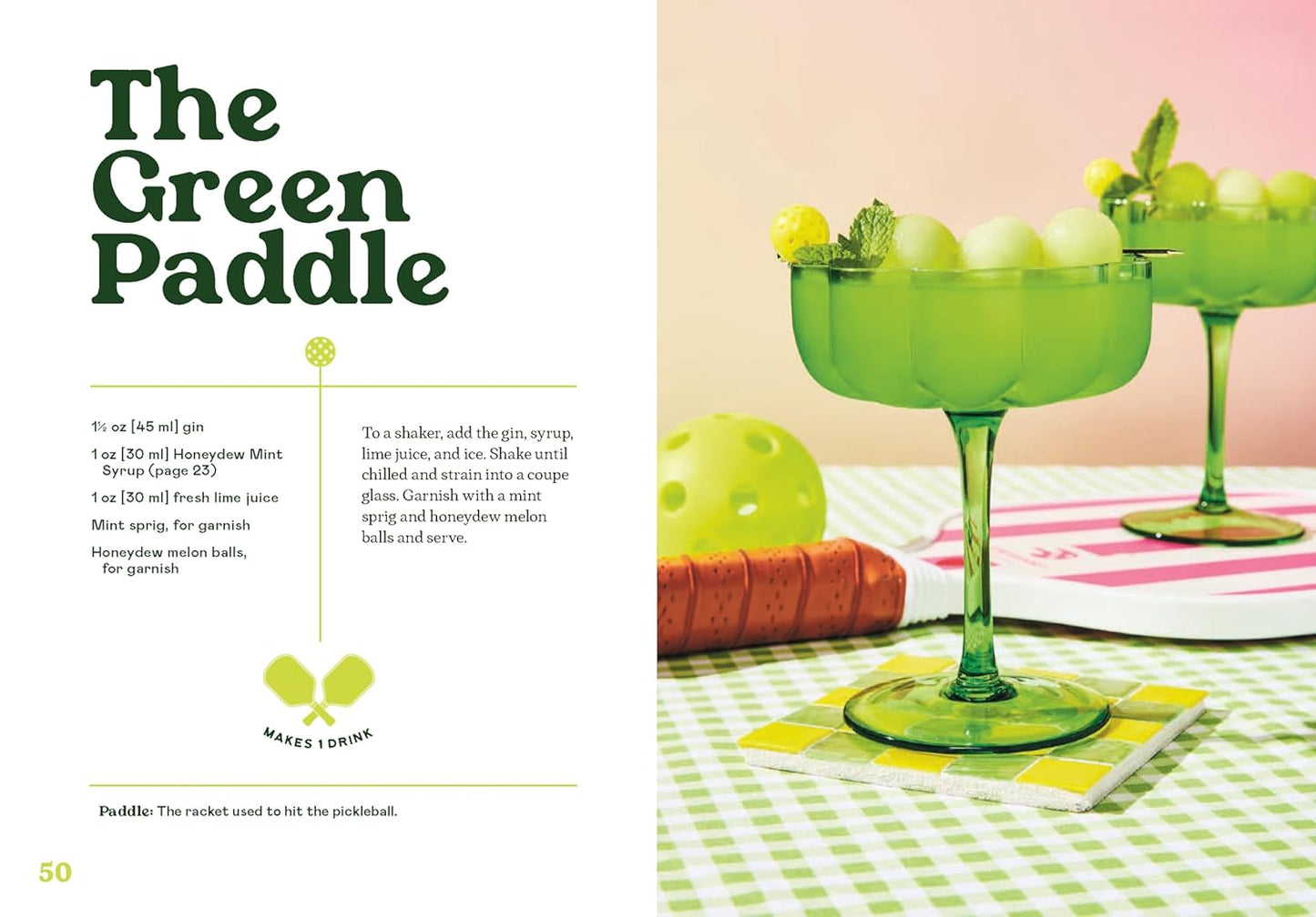Dinks and Drinks: A Pickleball Cocktail Book - Findlay Rowe Designs