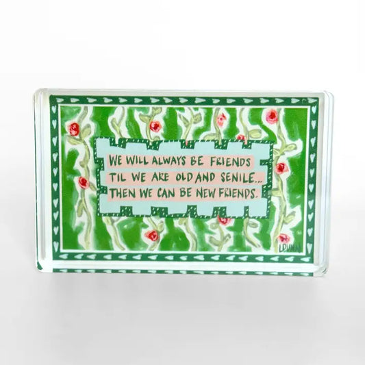Lauren Dunn - Acrylic Block - Friends - Findlay Rowe Designs