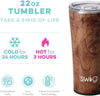 Swig- Swig Life 22oz Tumbler- Black Walnut