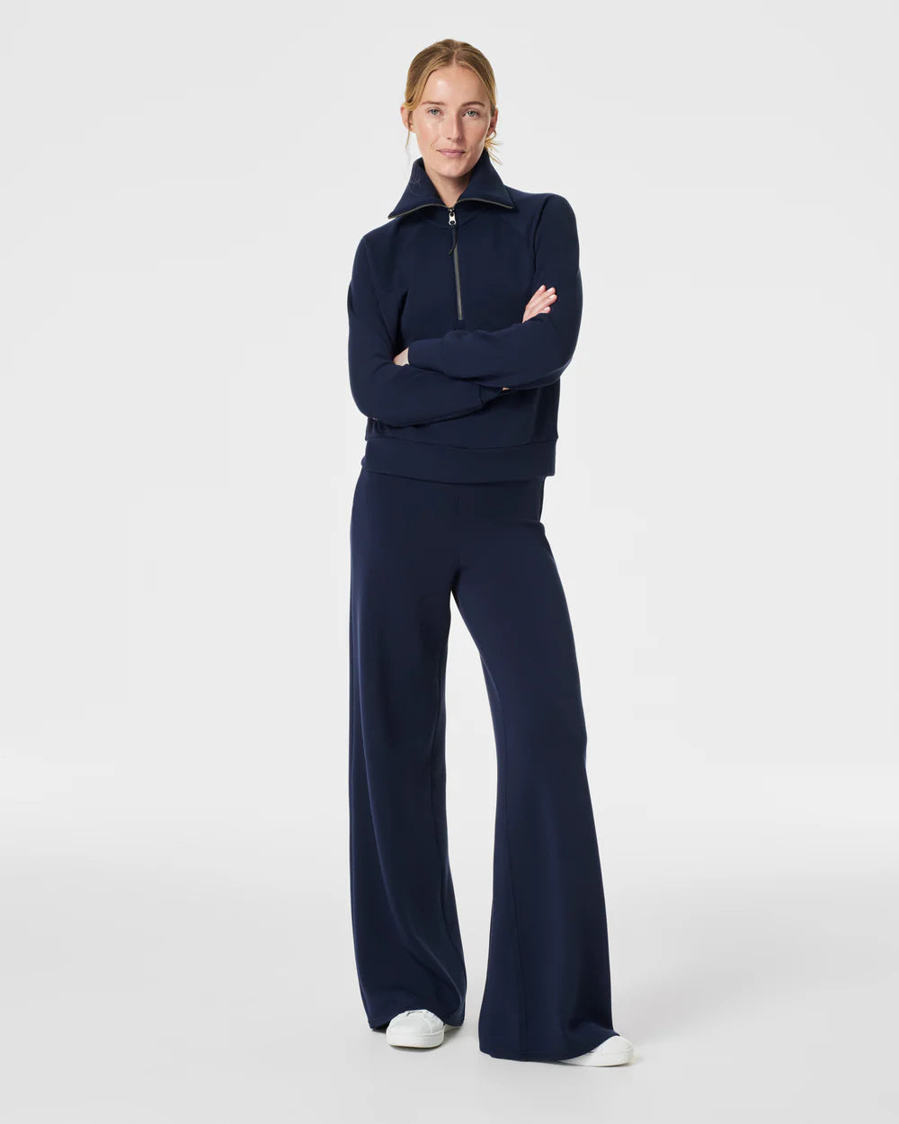 Spanx - AirEssentials Wide Leg Pant - Navy