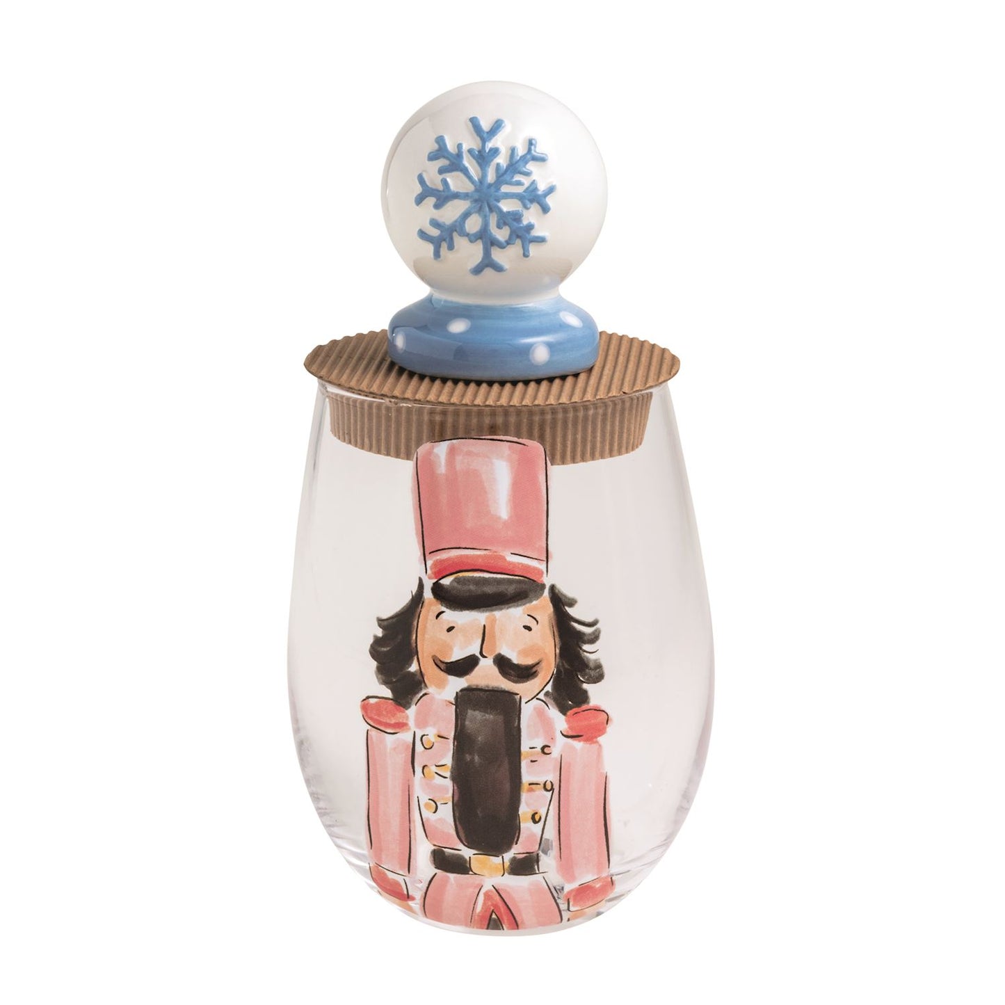 Mudpie - Wine Glass & Stopper Sets - Nutcracker - Findlay Rowe Designs