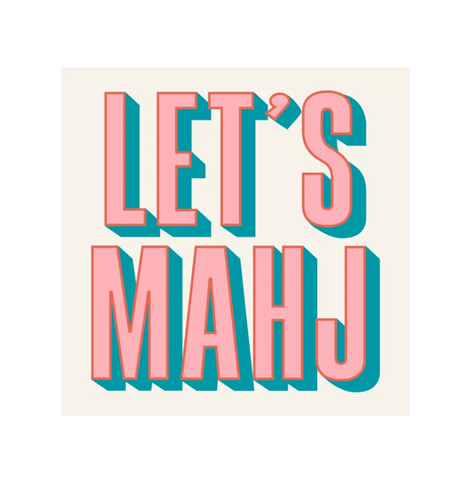 Cocktail Napkins - Let's Mahj