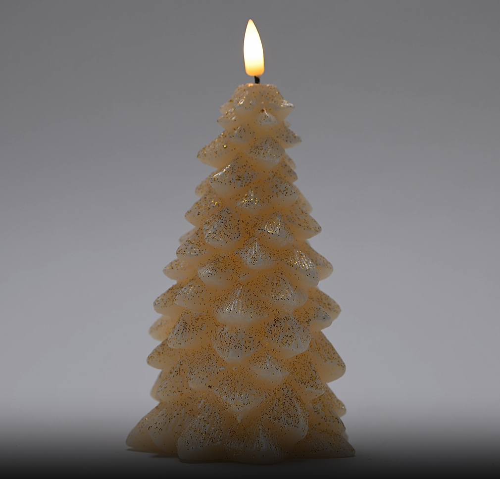 Mud Pie - Flameless Candles - Christmas Tree