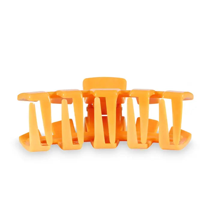 Teleties - Classic Large Hair Clip - Mango For it!