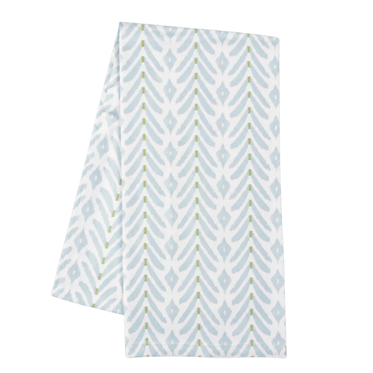 Laura Park - Tea Towel - Petite Frond Blue - Findlay Rowe Designs