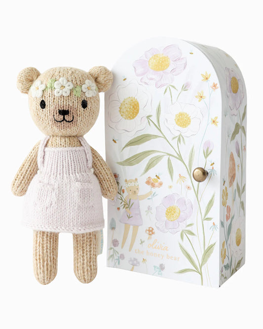 Cuddle+Kind - Tiny Olivia Honey Bear - Findlay Rowe Designs
